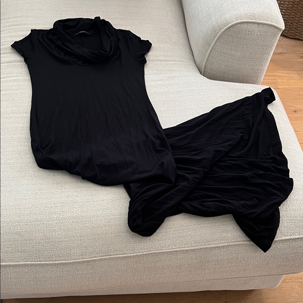 Soprano Black Maxi Dress